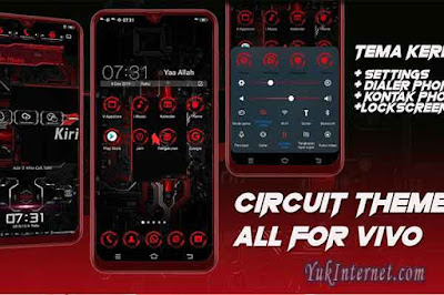 download tema vivo red circuit